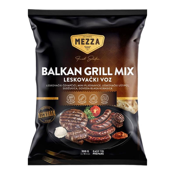 Leskovacki Voz | Balkan Grill Mix | Mezza | 19 stuks 980G